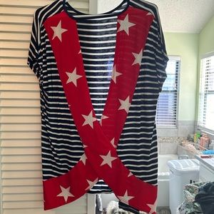 Open back boutique top